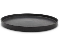 S|P Collection - Sierschaal 25xH1,5cm zwart - Palace