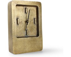 S|P Collection Tafelklok 14xH22cm goud edge Zone