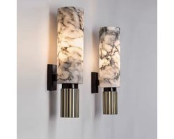 Spaanse marmeren wandlamp