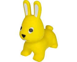 Spaarpot Jumpy, Haas Geel,Kleurrijke Spaarpot, dieren Spaarpot, Money bank, Stimulans om te sparen, spaarpot voor dierenvriend, kinderspaarpot