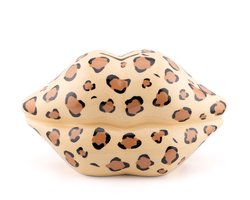 Spaarpot leopard lips