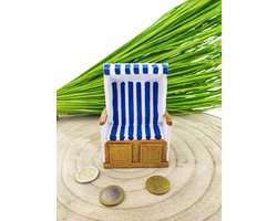 Spaarpot Volwassenen Strandstoel Herbruikbare Reiskassa Vakantie Droomreis Strand Spaarpot Reizen Geld Cadeau Idee - Kinderen Leren Sparen - Strandkorf