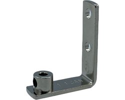 Spanbeugel metaal - jaloezie - rolgordijn - plisse - duo rolgordijn - staaldraadzijgeleiding met imbus