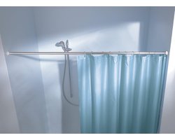 Spanstang chroom 130-250cm (25mm)