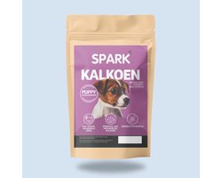 Spark - Puppy Hondenbrokken - Klein Hondenras - Kalkoen met Eend, Aardappel, Dille & Kamille - Hypoallergeen - Graanvrij - 2KG