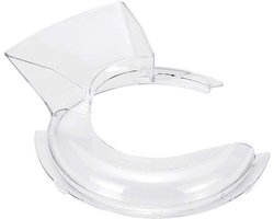 Spatbescherming voor keukenhulp, mixers en accessoires - transparant - veilige pasvorm - roestvrijstalen kom - verschillende kleuren