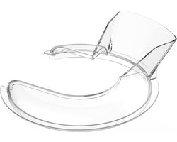 Spatbescherming voor KitchenAid 5 Quart Tilt-Head Stand Mixers Artisan Series van MMOBIEL – Vulopening & Beschermt tegen Spatten - Spatbescherming voor Roestvrij Stalen, Glazen & Keramische Mengkommen
