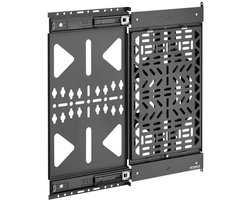 SpeaKa Professional Wandbeugel voor AV-apparaten in schuiflade Geschikt voor serie: Universeel Mat zwart