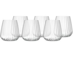 Speakeasies Swing Luigi Bormioli 450 ml – Set van 6 Cocktailglazen – Elegant en Duurzaam Glaswerk voor Cocktails