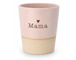 Special Ceramics mok Mama – Keramieken Beker met Hartje – Cadeau voor Mama – Handgemaakt – Thee en Koffie Mok – Moederdag Cadeau – Uniek Design