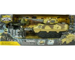 Special Combat Force - Leger Speelgoed - Army - Soldaatjes – Militair - Speelgoed – Helikopter - Auto - Leger - Wagen - Soldaat – Vliegen – Luchtmacht - Landmacht - Tank Speelset – Kinderen
