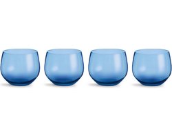 Spectra  Tumbler Drinkglazen, Blauw, 35cl, 4-stuks