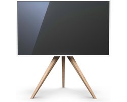 Spectral AX30-RON | houten tv-standaard eiken blank gelakt, tv-statief hout | geschikt voor 48" - 65” inch televisies