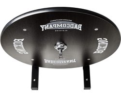 Speedball platform - Boksapparaat wandmontage - Bokstraining thuis - Incl. draaikogellagers - 747 cm diameter - Zwart