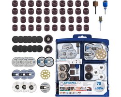 SpeedClic 725 Multitool Accessoireset, met 70 Accessoires, Incl. 2x Opspandoorn