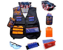 Speelgoed Kids Nerf Tactical Vest - N-Strike pak voor actie - Oogbescherming