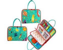 Speelgoed - Montessori Activiteitenboek - Kleur Turquoise - Montessori Speelgoed - Educatief Speelgoed 1 Jaar - Educatief Speelgoed 2 Jaar - Educatief Speelgoed 3 Jaar - Kinderspeelgoed - Sinterklaas - Sinterklaas Cadeautje