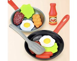 Speelgoed Pan - Kook speelgoed - Geboren kok - Horeca kind - Leren koken - Kinder speelgoed - Bakken - Binnen speelgoed - Vakantie speelgoed - Thuis speelgoed - A2.1