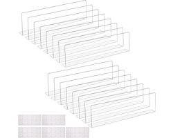 Speelgoedblockers - Onderbank Beschermers - Meubels Netjes Houden - Flexibel PVC Materiaal - 40x8x4cm - Transparant