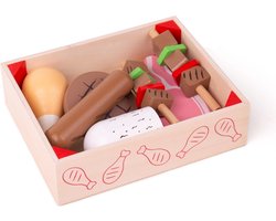 Speelgoedeten - Vleeswaren - In kistje