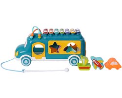 Speelgoedtopdeals – Bus met Xylofoon en Vormenstoof - Muziek - Leren