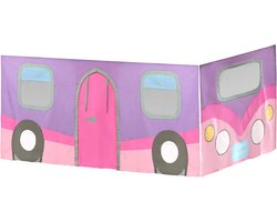 Speelgordijn Onderbed voor Laag Stapelbed of Loft Bed - Katoen Privacygordijn voor Kinderen (2 Panelen Set)