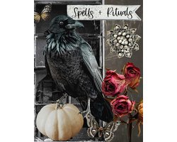 Spells & Rituals Journal: A Witchcraft Grimoire for Recording Spells, Rituals, Moon Phases & Manifestation Results | Easy to Read Print for Adults and ... 90 Pages To Write Down Your Spells &a