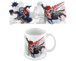 Spider-Man Another Perspective - White Pod Mug Unisex Kop - Neutraal - Standard