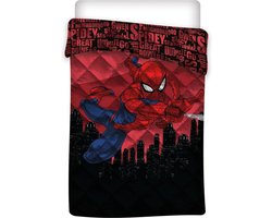 Spider-Man Sprei, Great Power - Eenpersoons - 140 x 200 cm - Polyester