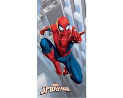 Spiderman Badlaken - Strandlaken - Sneldrogend - Handdoek - 70x137 cm