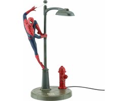 Spiderman Bureaulamp – Officieel Gelicentieerde Disney Tafellamp, Marvel Straatlantaarn Spider-Man Spotlight, Cadeau voor Multiverse-fans- Paladone