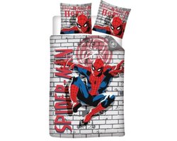 Spiderman Dekbedovertrek polykatoen 140 x 200 cm