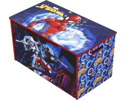 Spiderman Houten Speelgoedkist - Speelgoed Opbergbank - Opbergkist voor Kinderen - Decoratieve Speelgoedbox - 55,5 x 29,5 x 30 cm - Kinderkamer