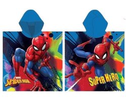 SPIDERMAN poncho - badponcho 55 x 110 cm
