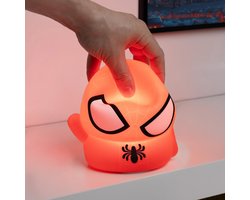 Spider‑Man Squishy Lamp – Officieel gelicentieerde Disney vrijstaande bureaulamp, gamingkamerdecoratie en merchandise voor jongens en meisjes, nachtlamp‑cadeauaccessoire voor speelkamer en slaapkamer – Paladone