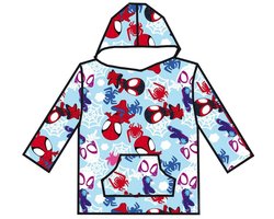 Spidey Hoodie Fleece deken, Web - Kind (3 - 6 jaar) - Polyester