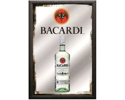 Spiegel 22 x 32cm - Bacardi