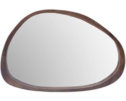 Spiegel Donkerbruin - Mangohout - Spiegel Brix - Giga Meubel