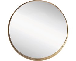 Spiegel Elwin rond 45cm goud