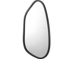 Spiegel Filiano hangend 80x58 cm zwart mat