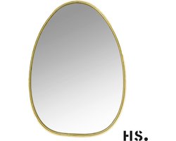 Spiegel Goud Hamilton - Home Society - Hoogte 72 cm - Van 85 nu 69,95 Euro