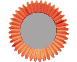 Spiegel Hermosa Ø32cm oranje Kare Design