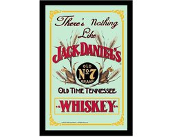Spiegel Jack Daniels Label Red
