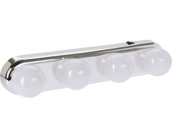 Spiegel licht met 4 lampjes - Spiegelverlichting - Multi kleuren.