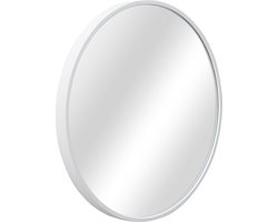 Spiegel Modugno hangend rond Ø60cm wit