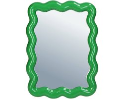Spiegel Polyresin Groen 15,5x2x21,5cm