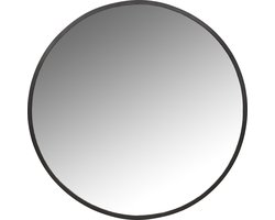 Spiegel rond zwart 80 cm