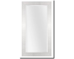 Spiegel Sergio Hoogglans wit Buitenmaat 98x198cm