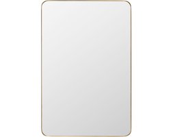 Spiegel Simply 90x60cm messing Kare Design