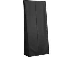 Spiegel Stofkap - Meubelbescherming Spiegel - Spiegel Beschermen - Waterdicht Oxford Materiaal - 157 x 55/60 cm - Zwart